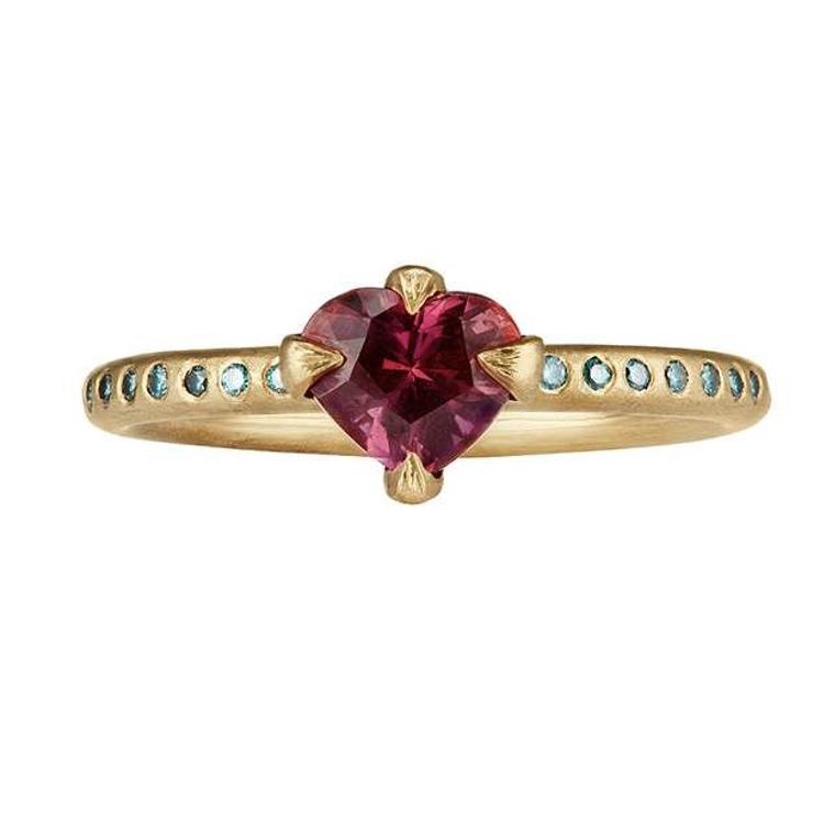 The Rangani ethical engagement ring by Shakti Ellenwood
