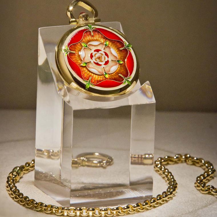 Patek Phillipe Pocket Watch Tudor Rose 
