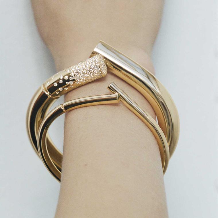 Oera bracelet with diamonds by Tabayer 