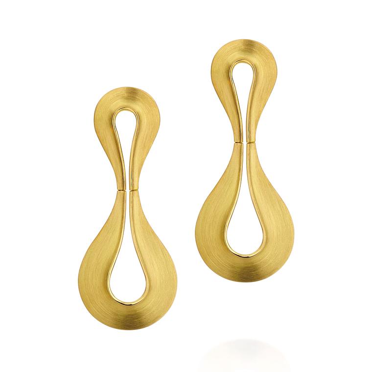 Antonio Bernardo yellow gold earrings