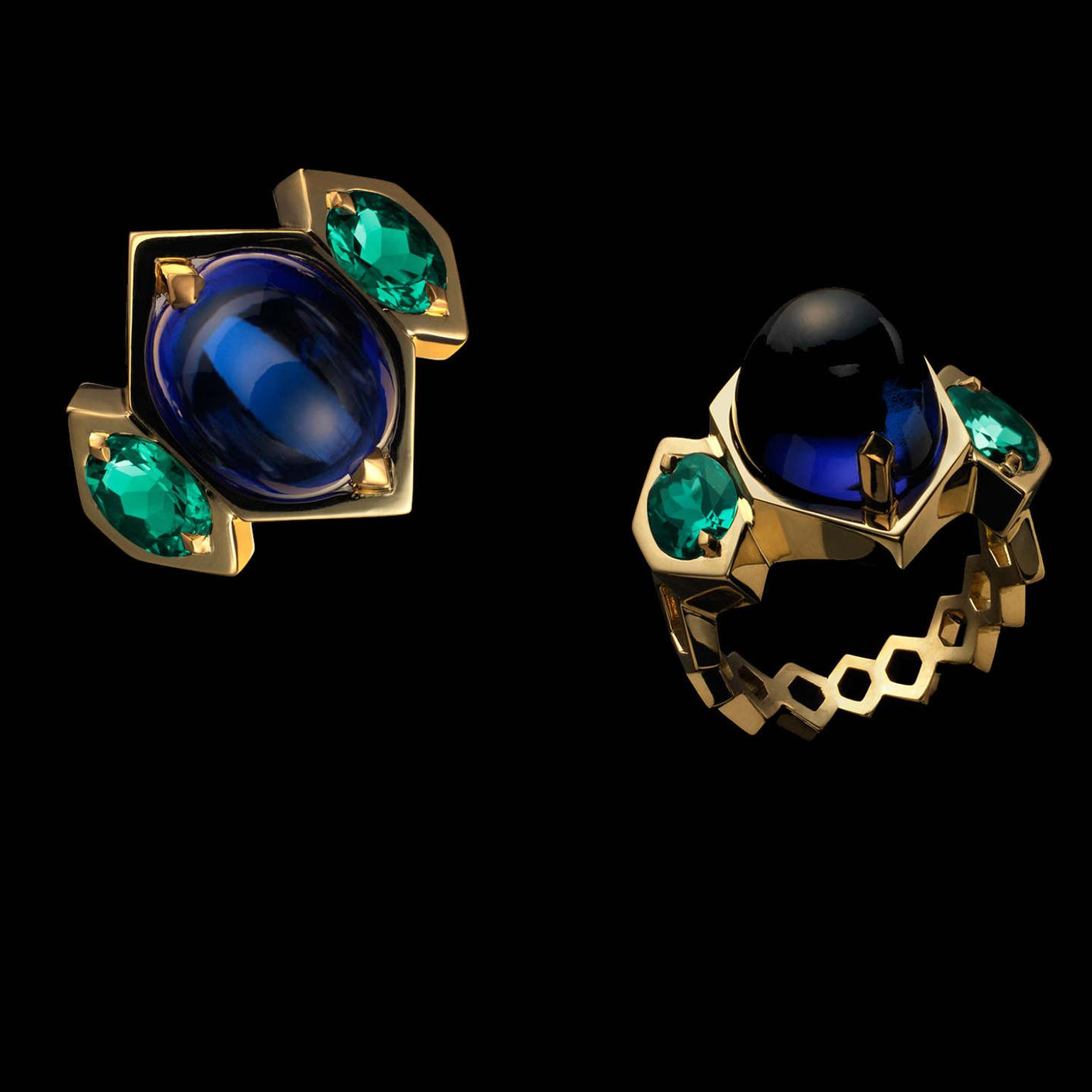 Ben Day Tanzanite and emeralds