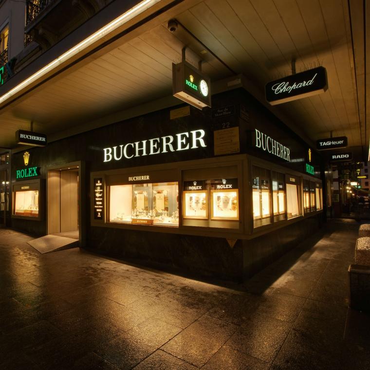 Bucherer boutique in Geneva