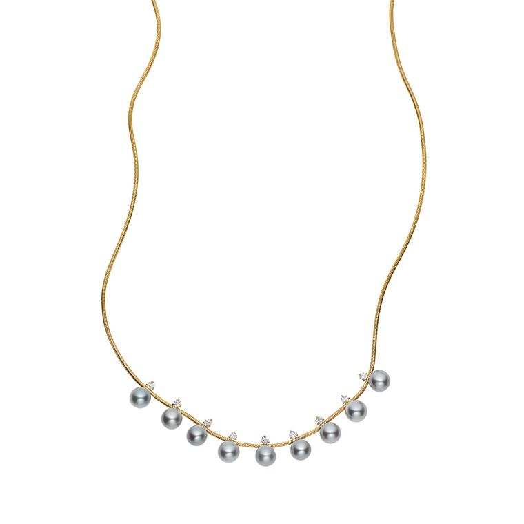 Jemma Wynne Tahitian pearl necklace