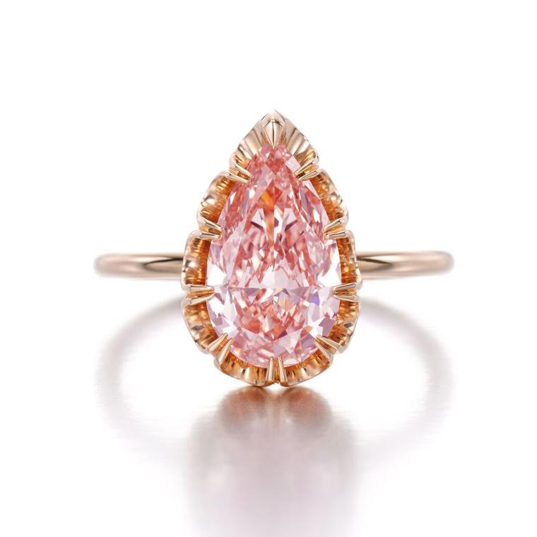 Jessica McCormack pink diamond ring