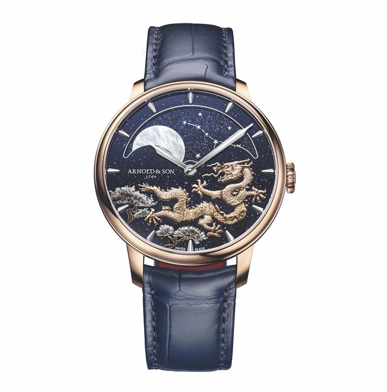 Perpetual Moon 41.5 RG Year of the Dragon by Arnold & Son