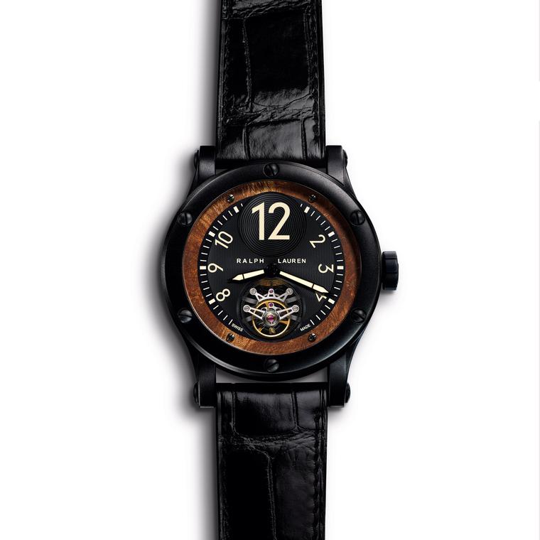 Safari 45mm Flying Tourbillon watch in stainless steel