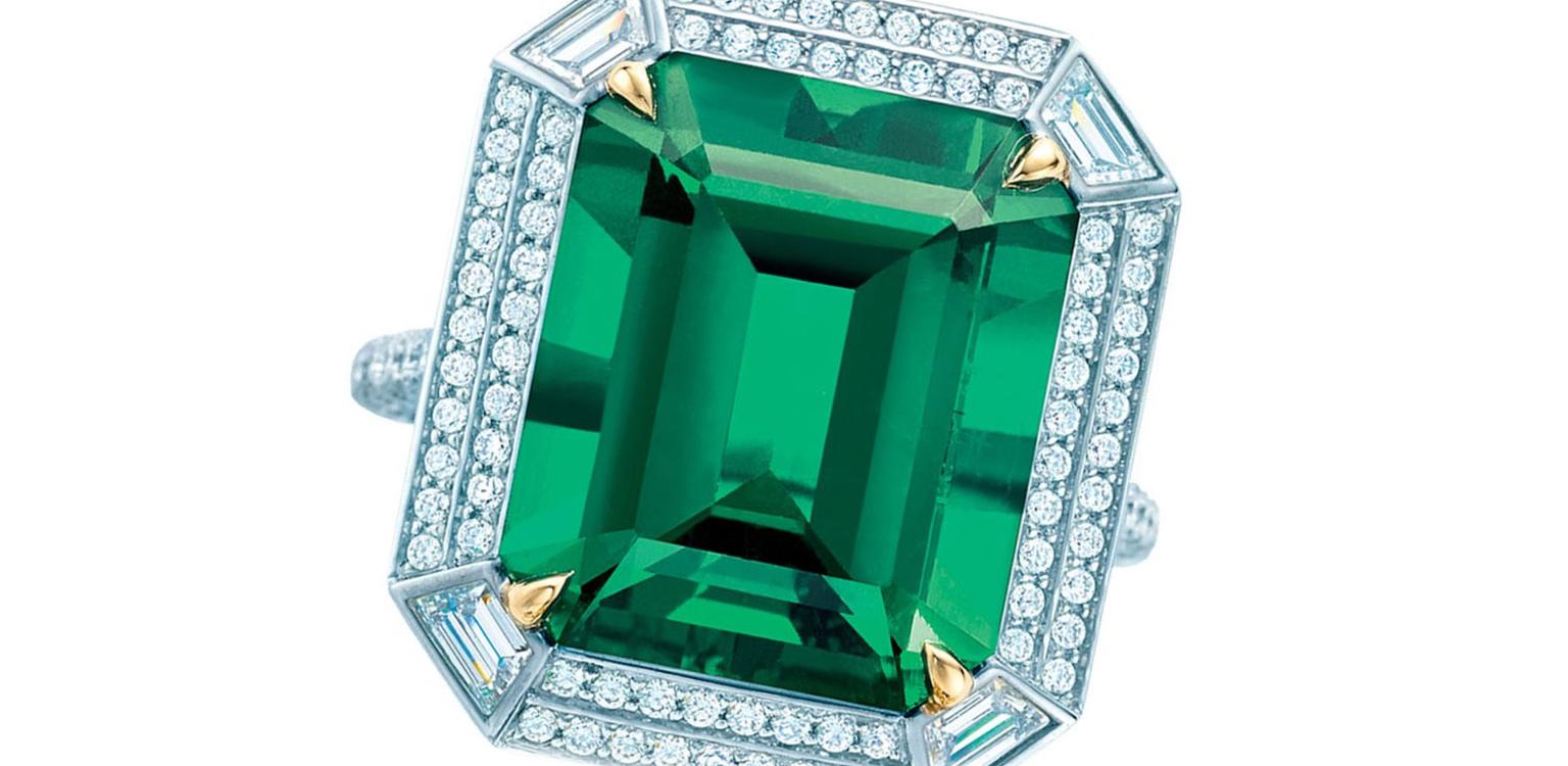 Autumn Emeralds WS Theme Tiffany ring