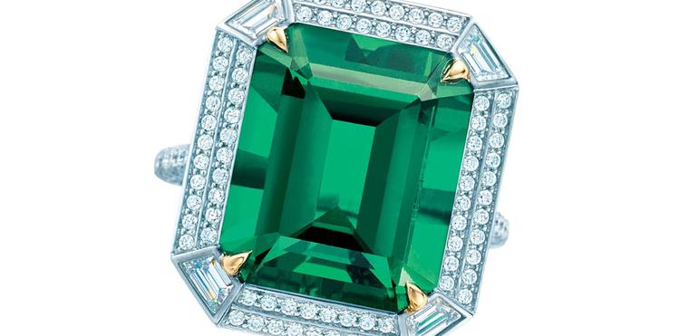 Autumn Emeralds WS Theme Tiffany ring