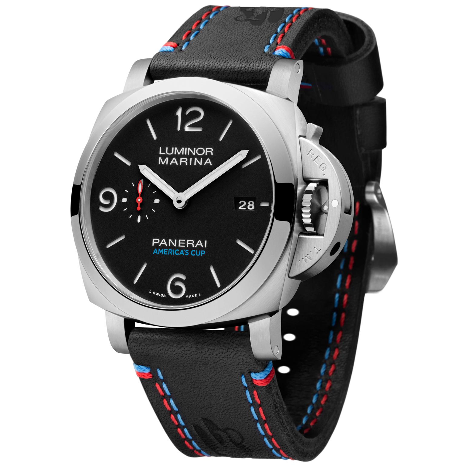 Luminor 1950 Regatta Oracle Team USA 3 Days Chrono Flyback Automatic Titanio watch Panerai The Jewellery Editor