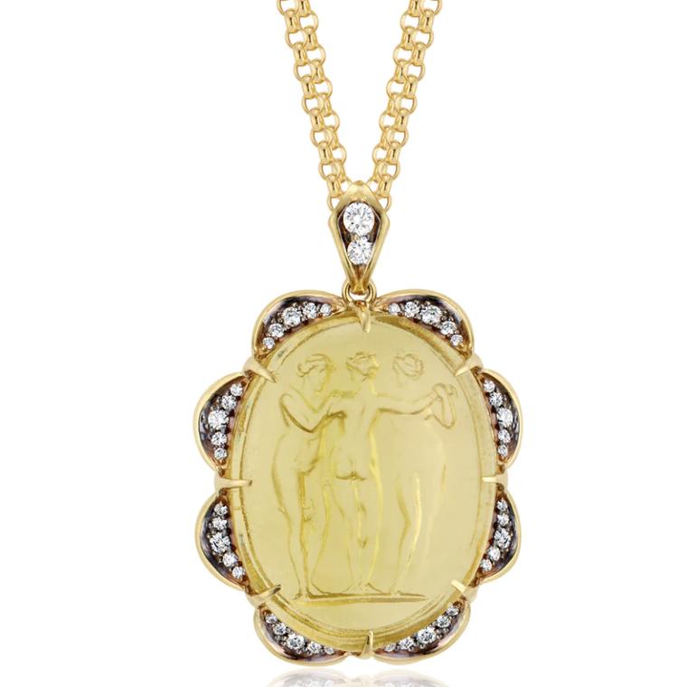 The Three Graces pendant by Seal & Scribe 