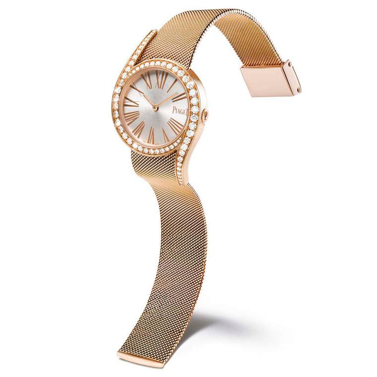 Limelight Gala Milanese 32mm watch in pink gold