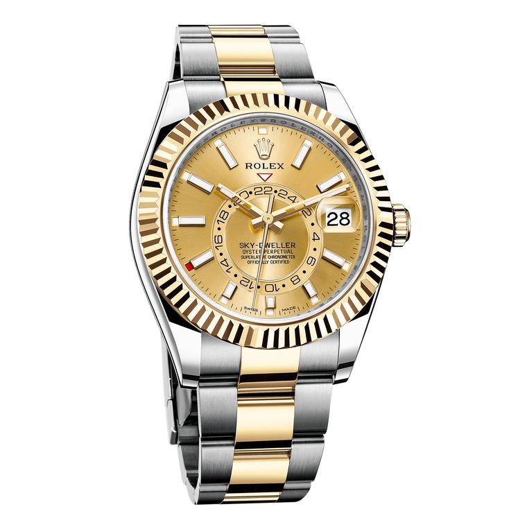 Rolex Sky-Dweller yellow Rolesor watch
