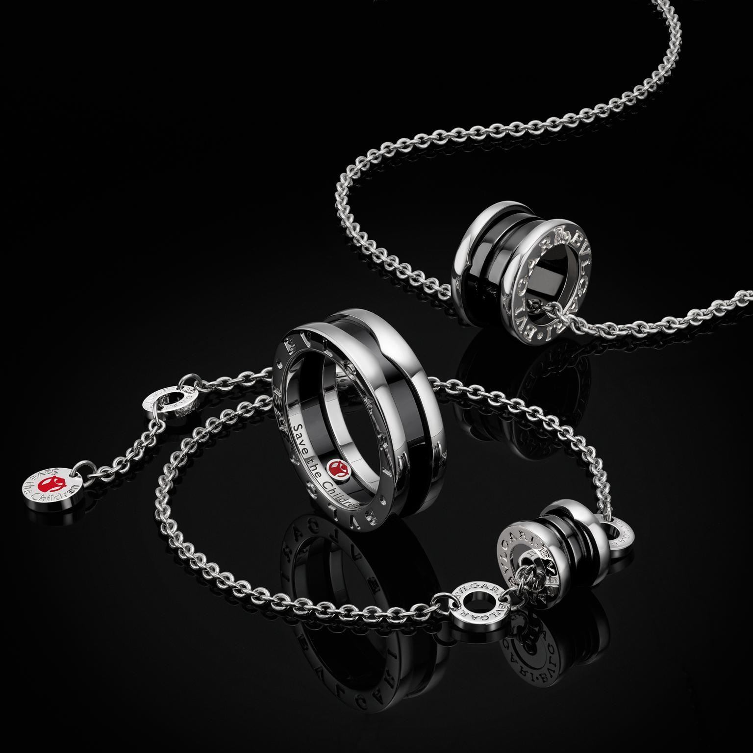 Bulgari silver jewels for Save the Children