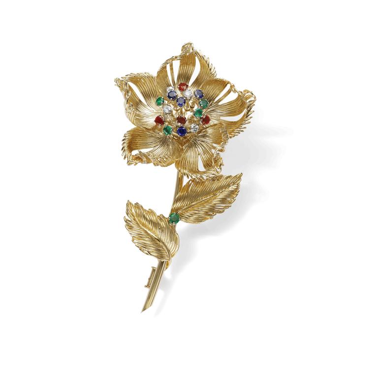 2. Maria Callas flower brooch by Cartier