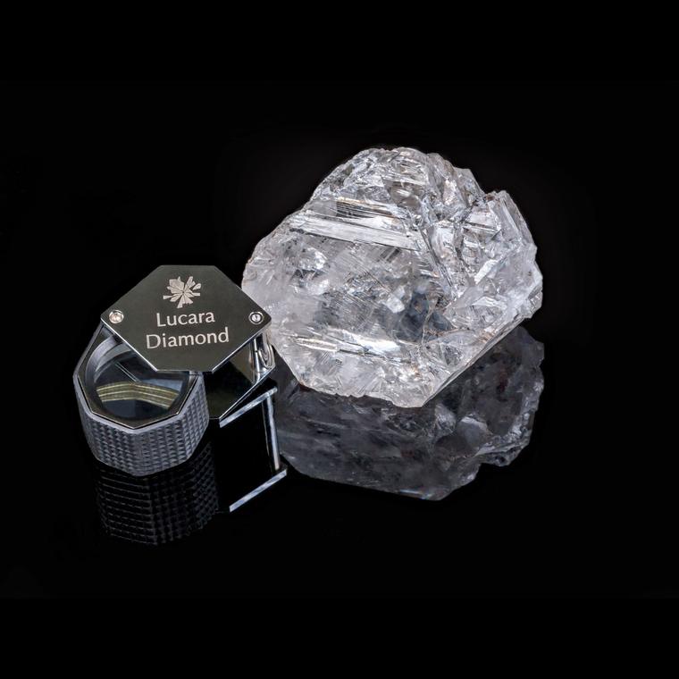 Lucara 1,111 carat Karowe AK6 rough diamond