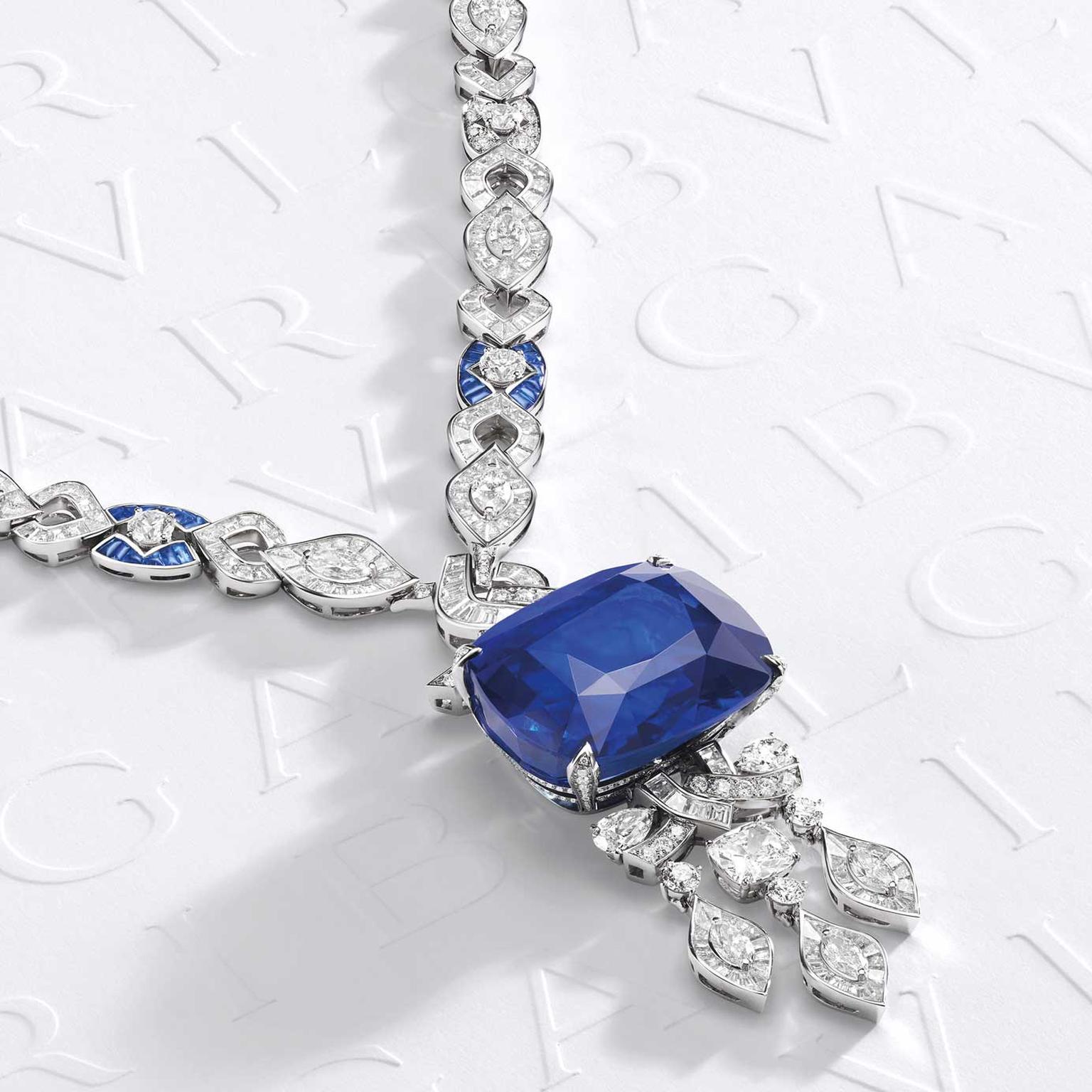 Bulgari Mediterranean Reverie sapphire necklace