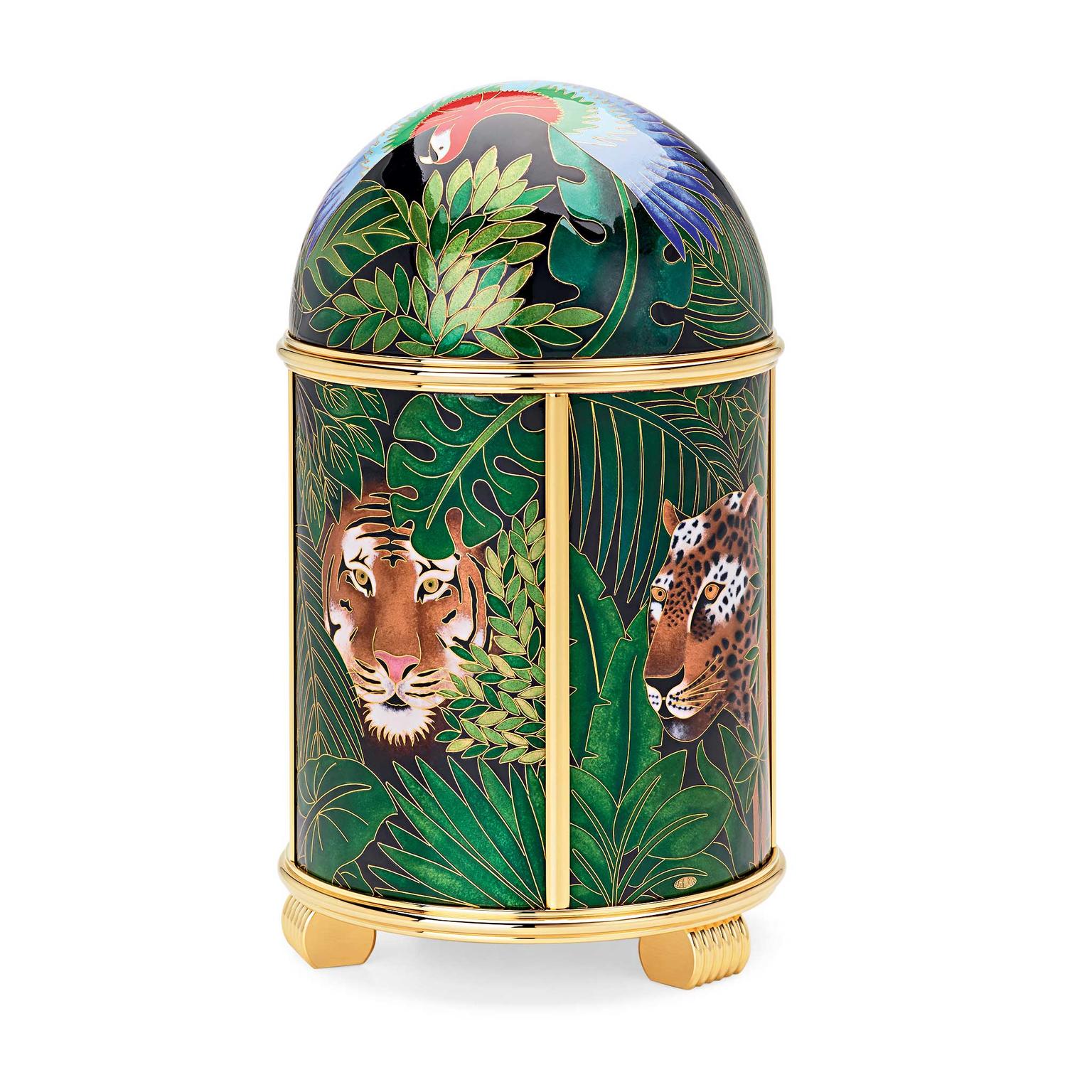 Patek Philippe Dome Jungle clock