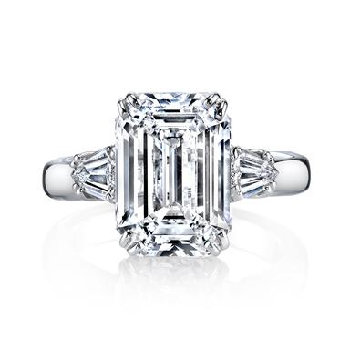 Classico emerald-cut diamond engagement ring | Harry Kotlar | The ...