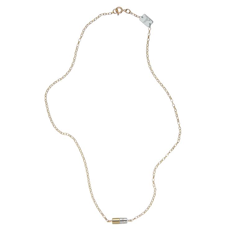 Tessa Packard Diet Pill necklace