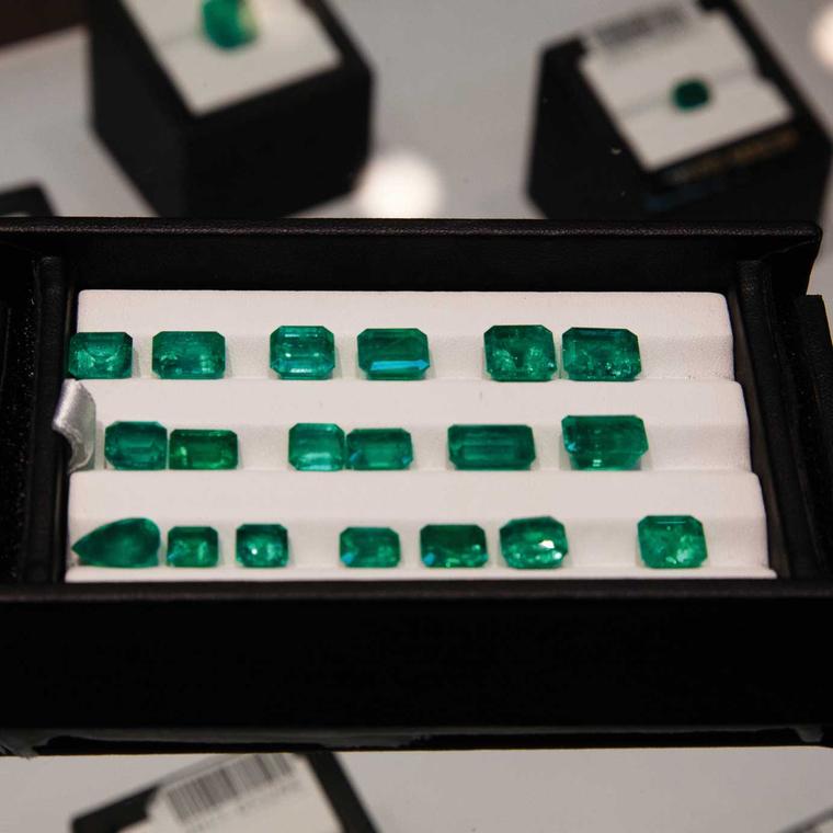 Colombian emeralds for sale in Thailand