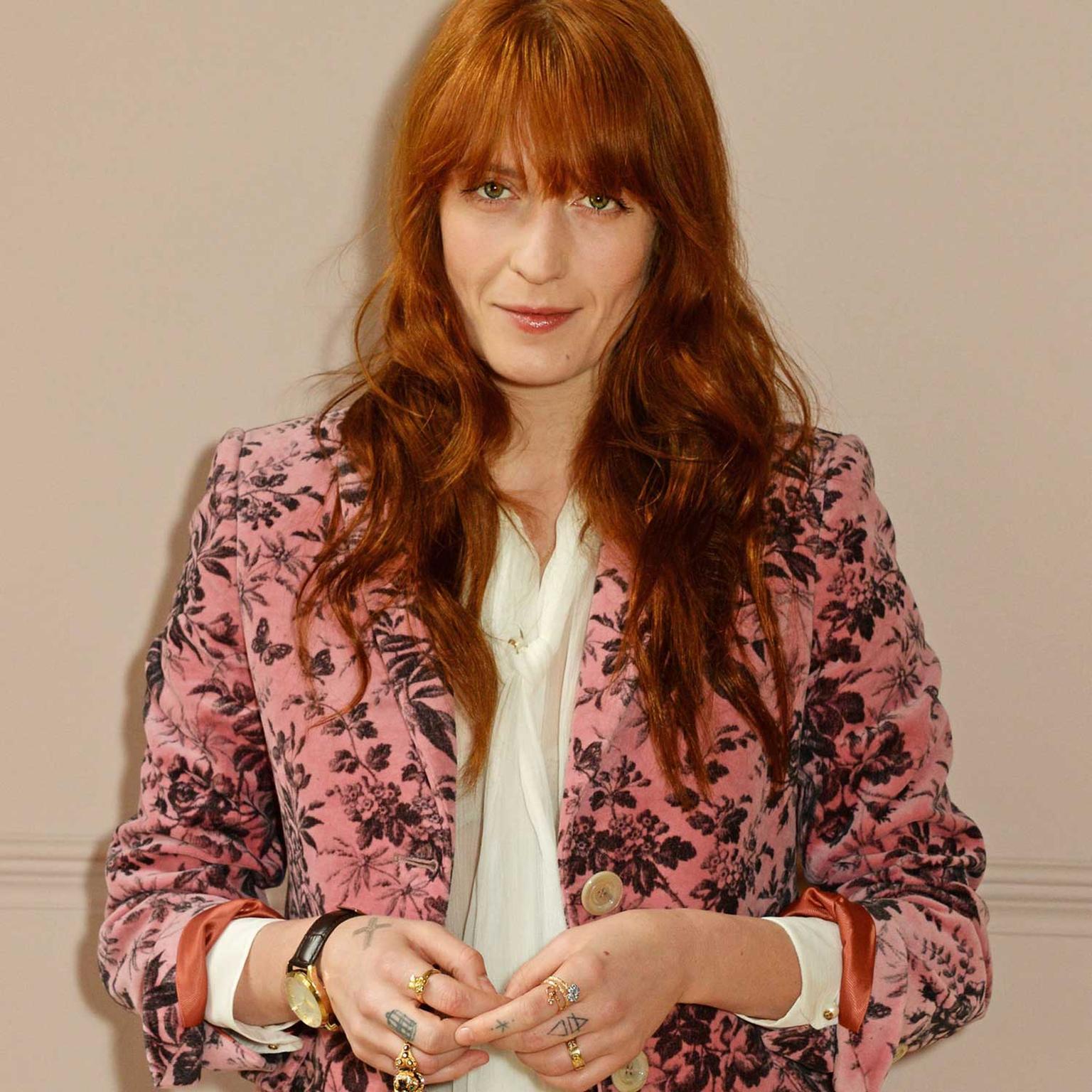 Gucci ambassador Florence Welch