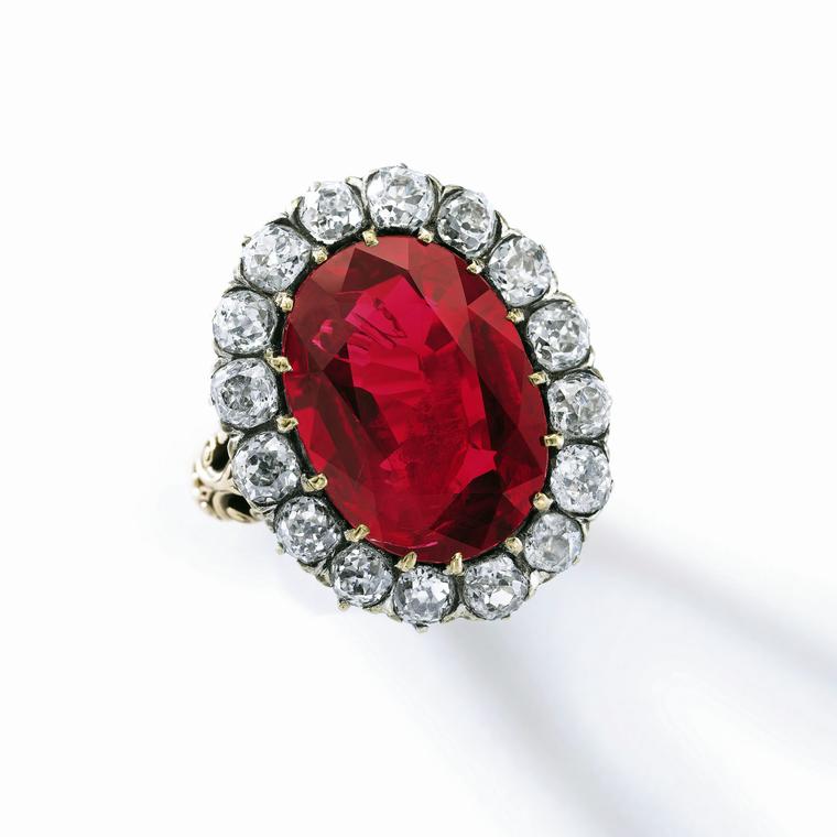 Sotheby's Geneva auction of the Queen Maria José Ruby Ring