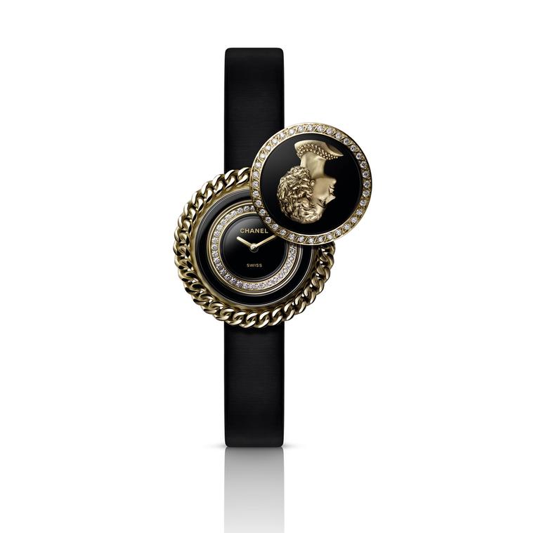 Mademoiselle Prive Bouton Gabrielle watch by Chanel