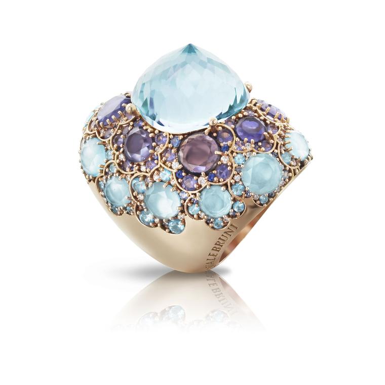 Pasquale Bruni Lady Taj blue topaz ring