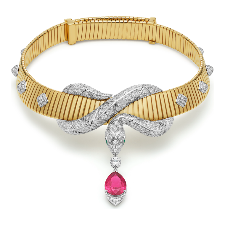 Bvlgari NY Serpenti Helix necklace