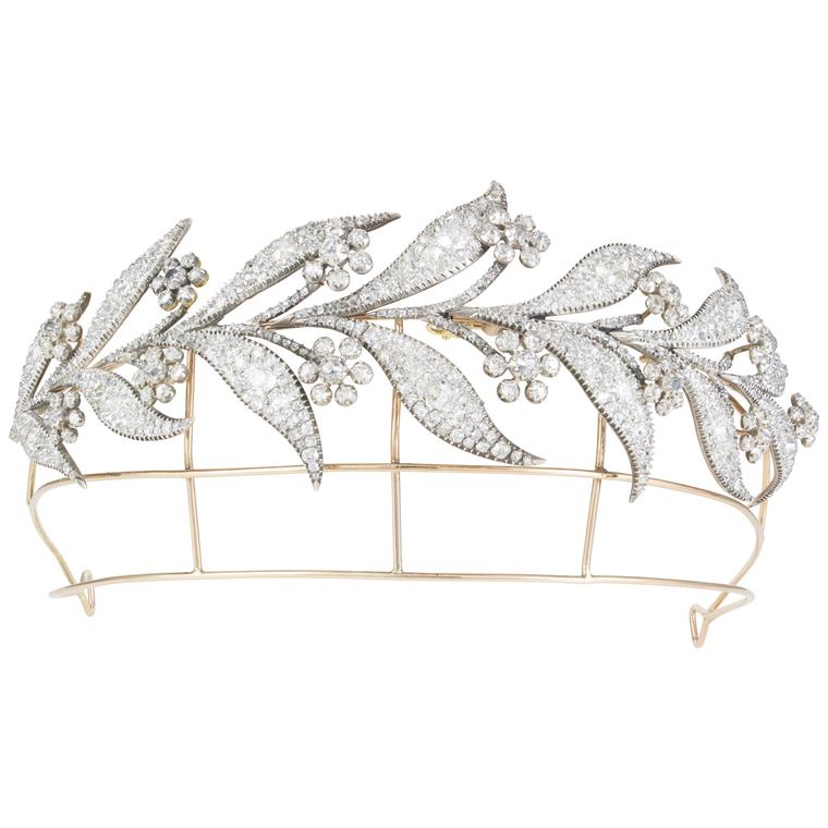 Downton Abbey Georgian diamond tiara