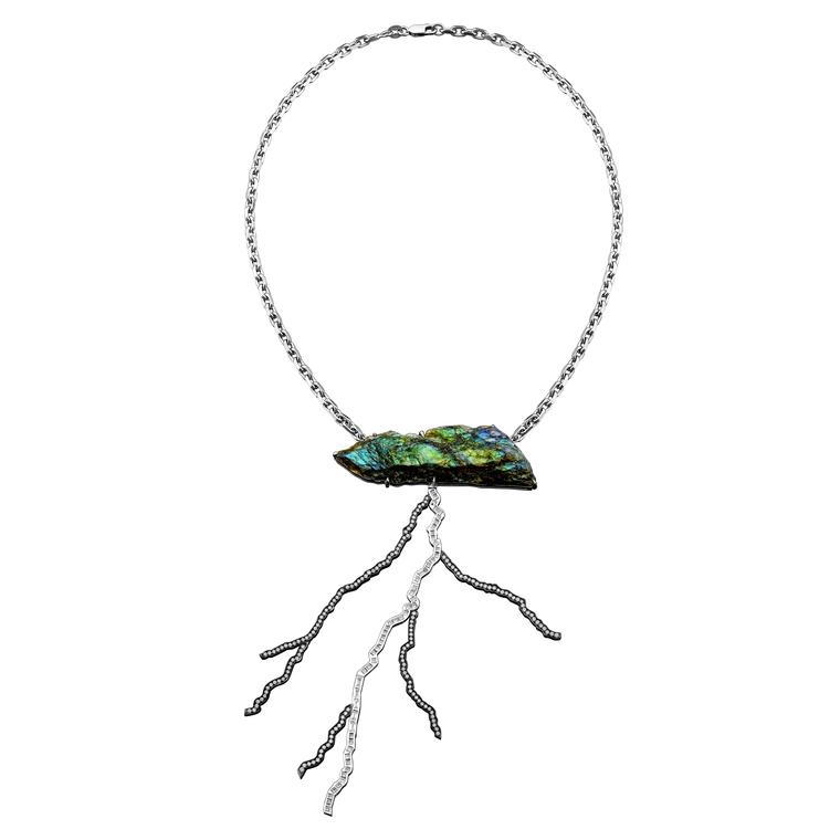 Solange Azagury-Partridge Storm Labradorite Necklace