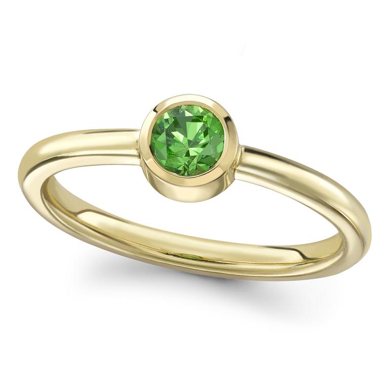 Theo Fennell Demantoid garnet ring