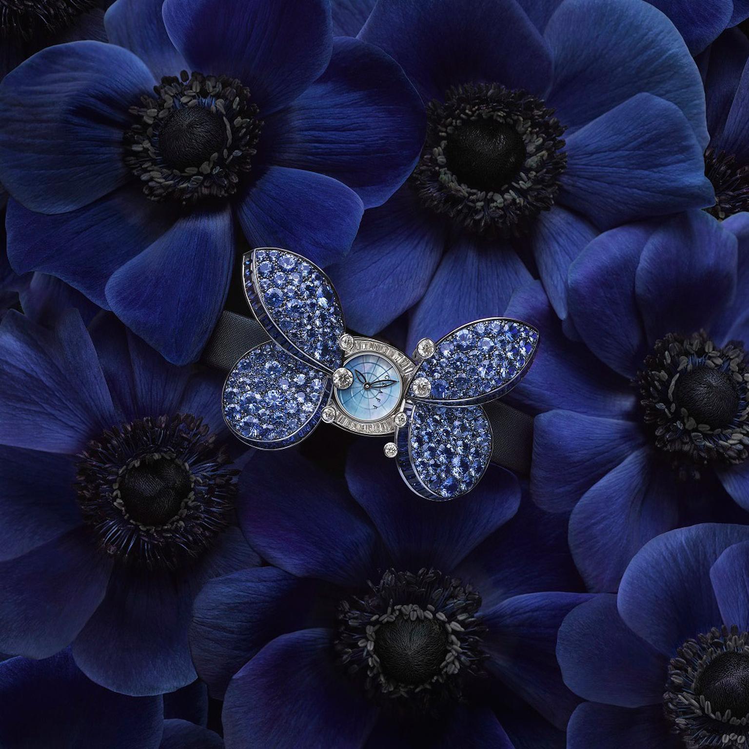 Graff Princess Butterfly secret watch