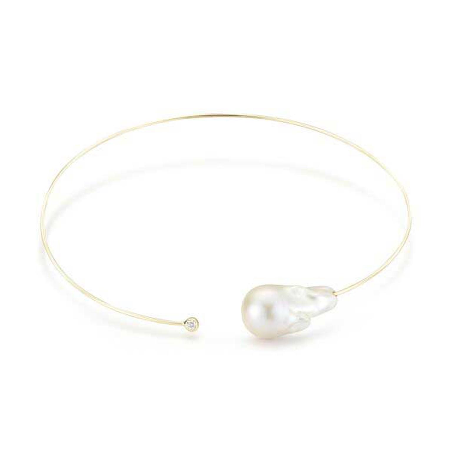 Mizuki pearl choker