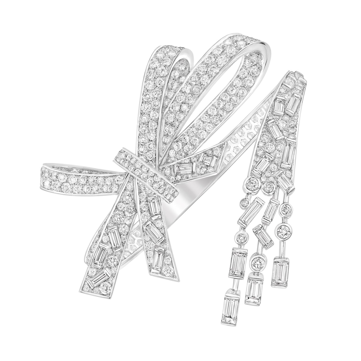 Chanel Les Intemporels Ruban Prestige baguette-cut diamond bracelet