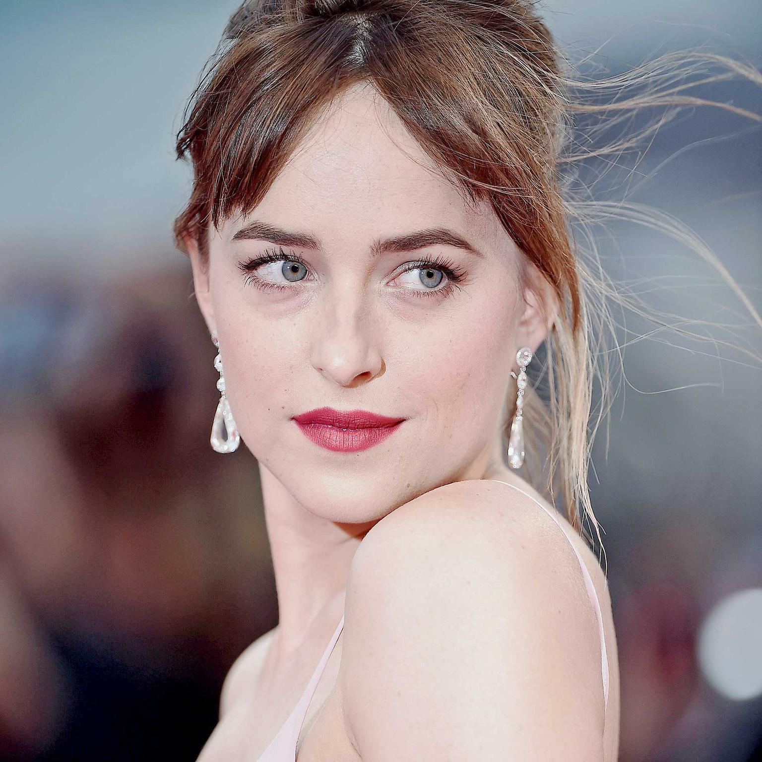 Dakota Johnson at the Black Mass premiere wearing Chopard