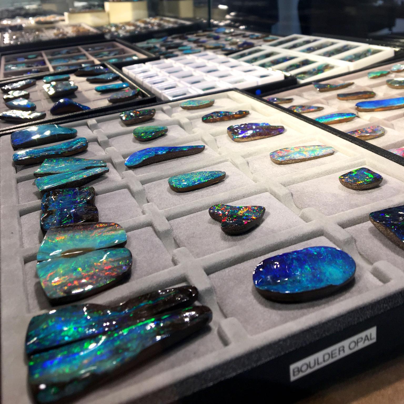 Baselworld hall 3 Australian opals