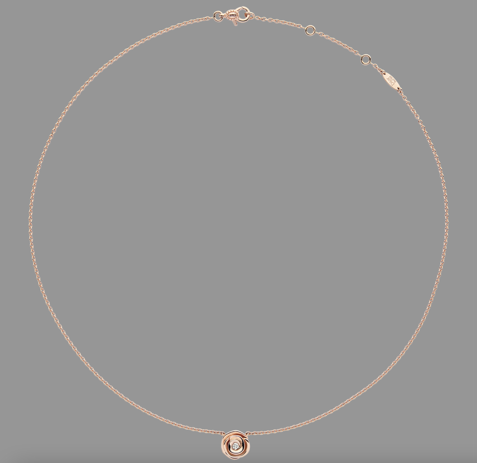 Rose Dior Couture necklace