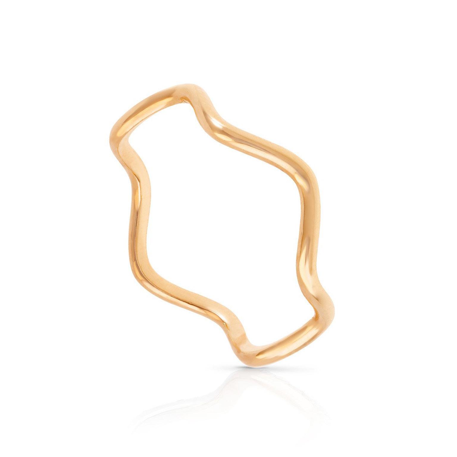 Sabine Getty Baby Memphis Wave band in rose gold