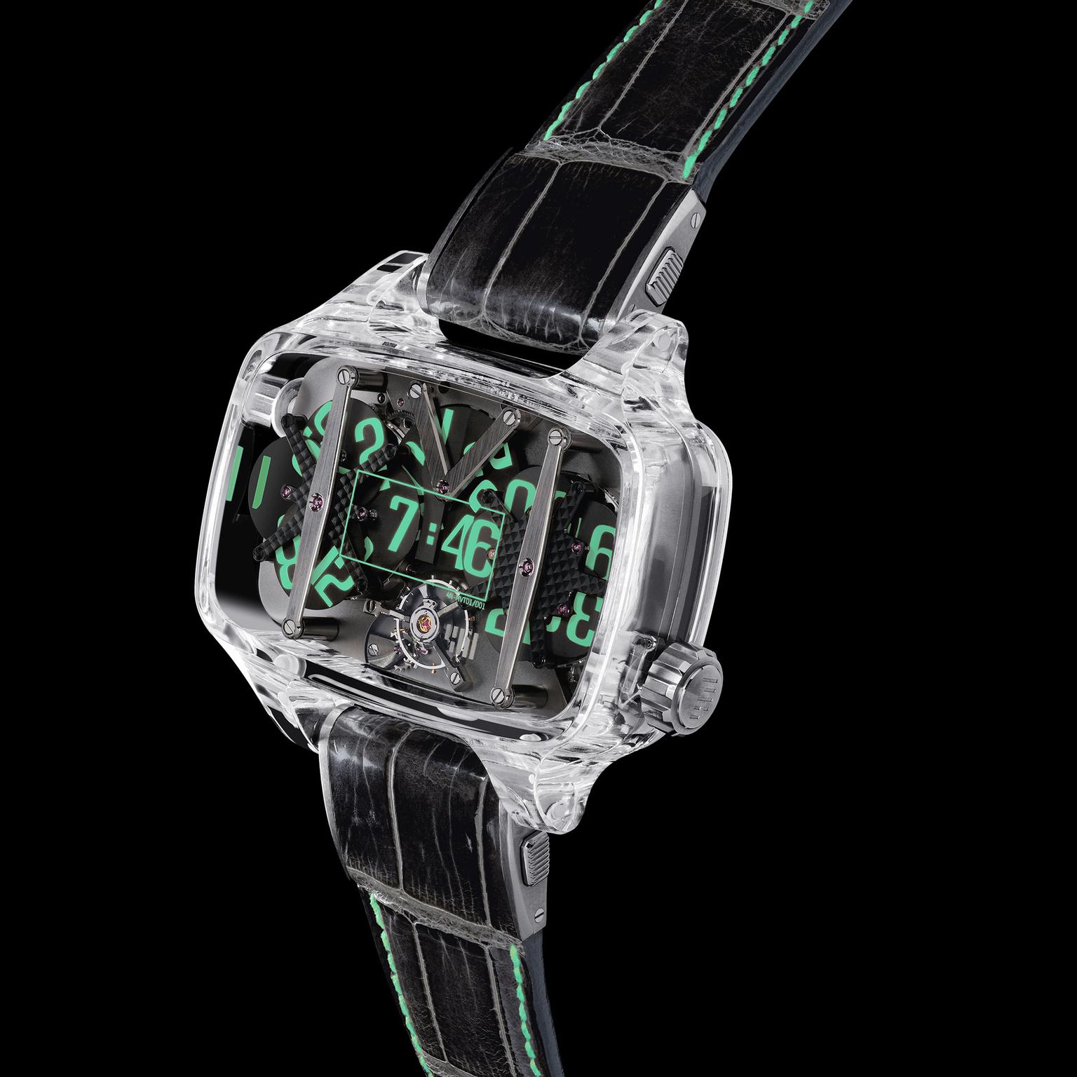 4N Sapphire Planet watch