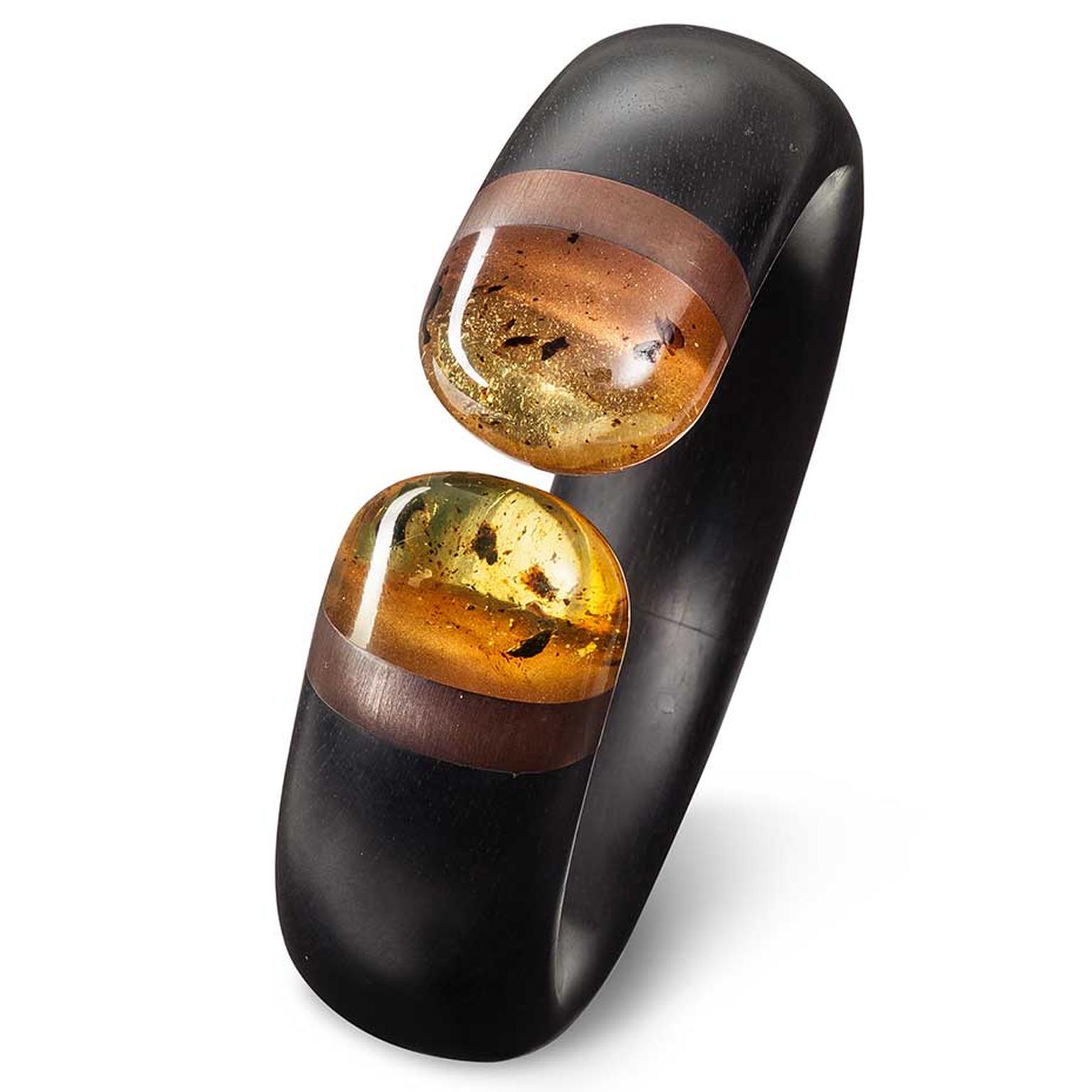 Hemmerle Baltic Sea amber bangle