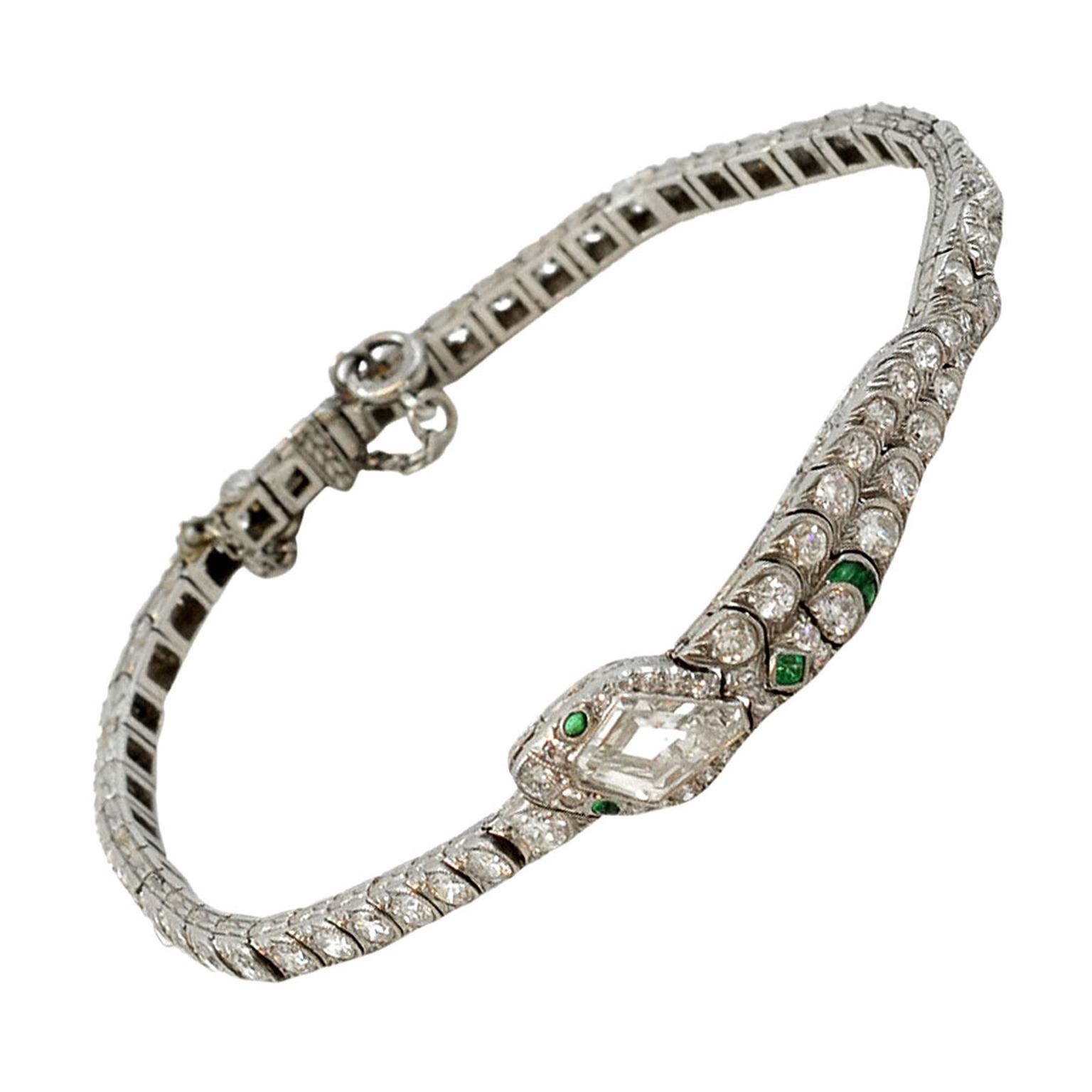 Sandra Cronan Belle Epoque diamond-set snake