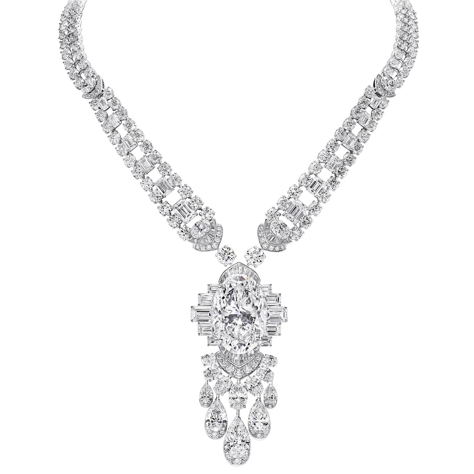 50 carat D Flawless necklace by Graff