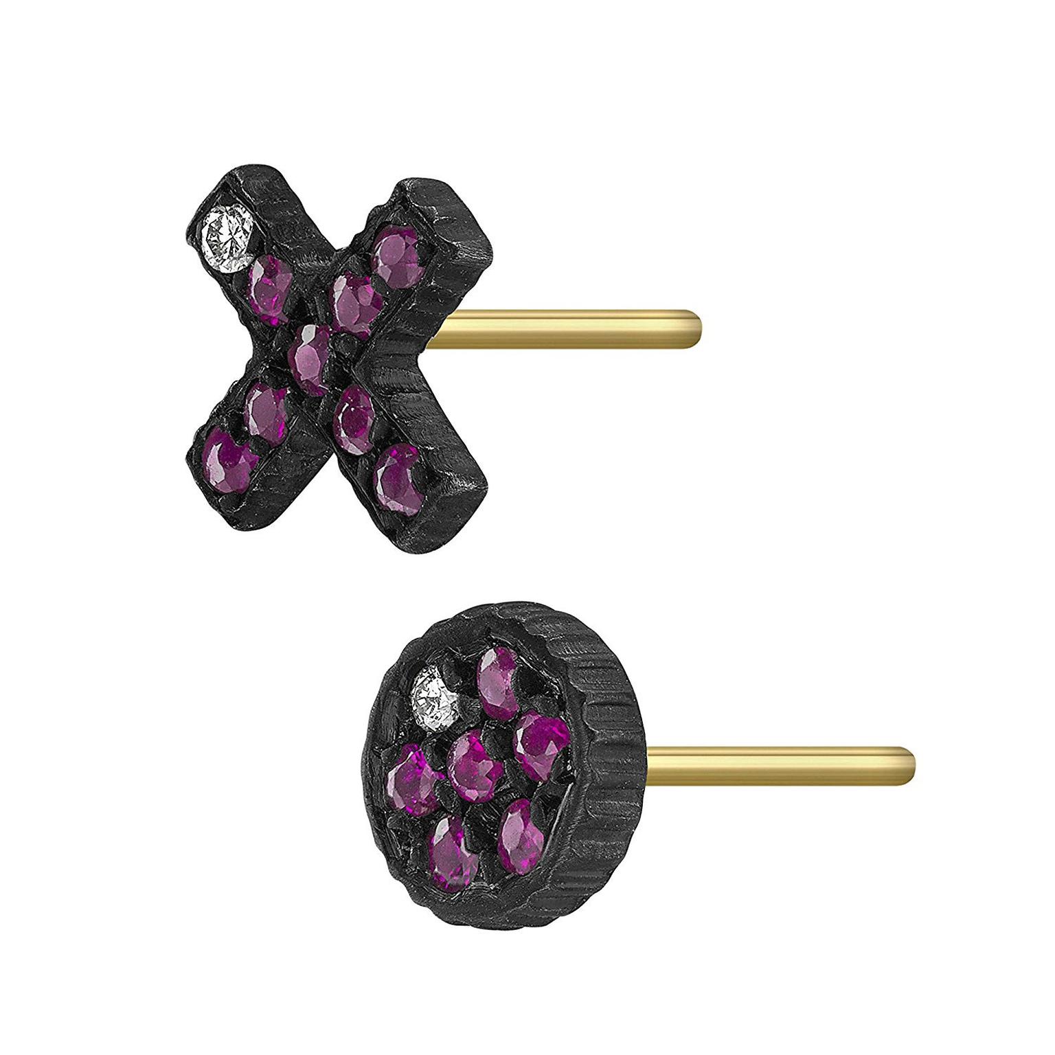 Gemfields x Yossi Harari XO earrings