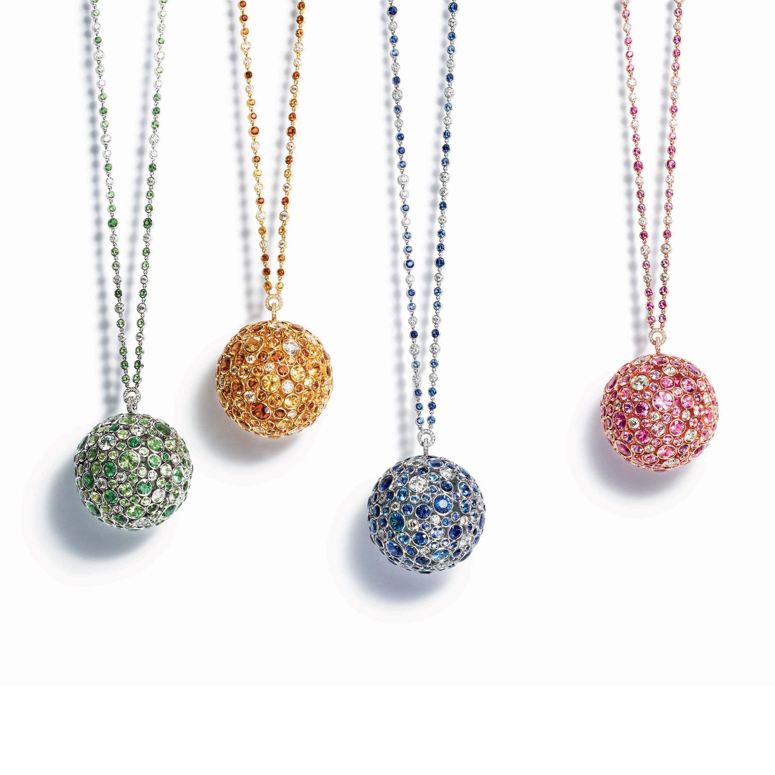 Tiffany gemstone necklace hotsell