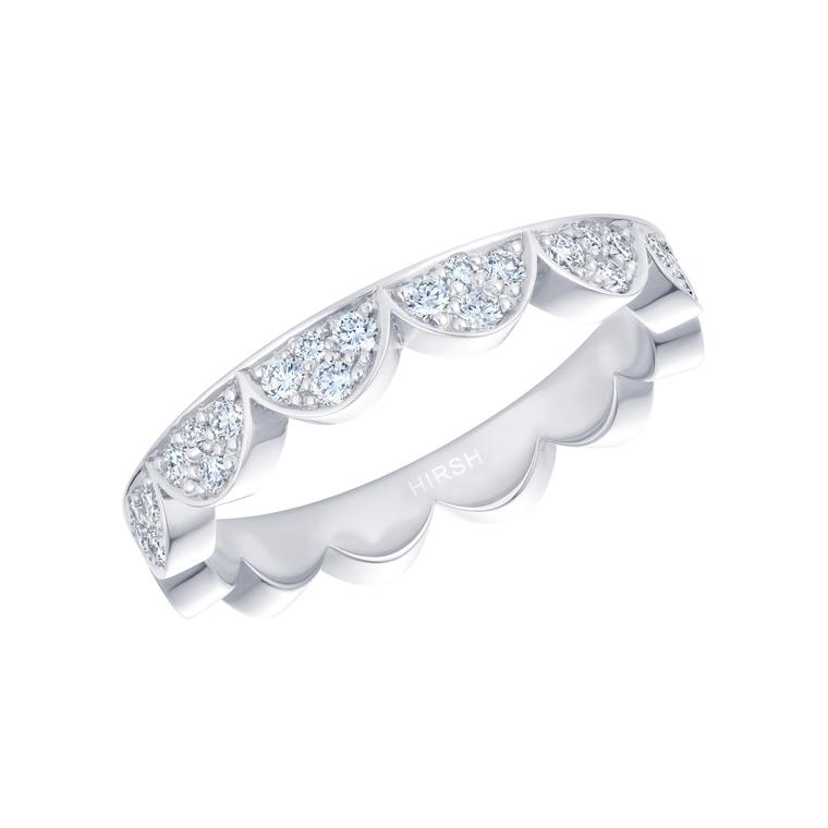 Fizz ring in platinum by Hirsh