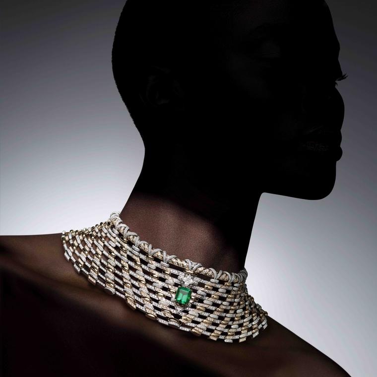 Phenomenal necklace from Awakened Hands Awakened Minds high jewellery collection  by Louis Vuitton