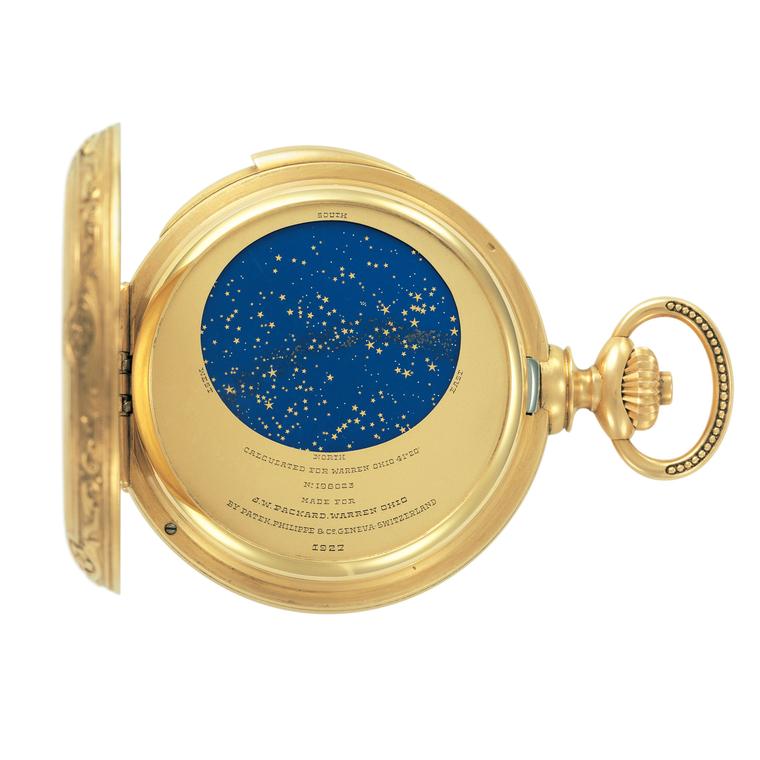 James Ward Packard's Astronomical Pocket Watch 1925