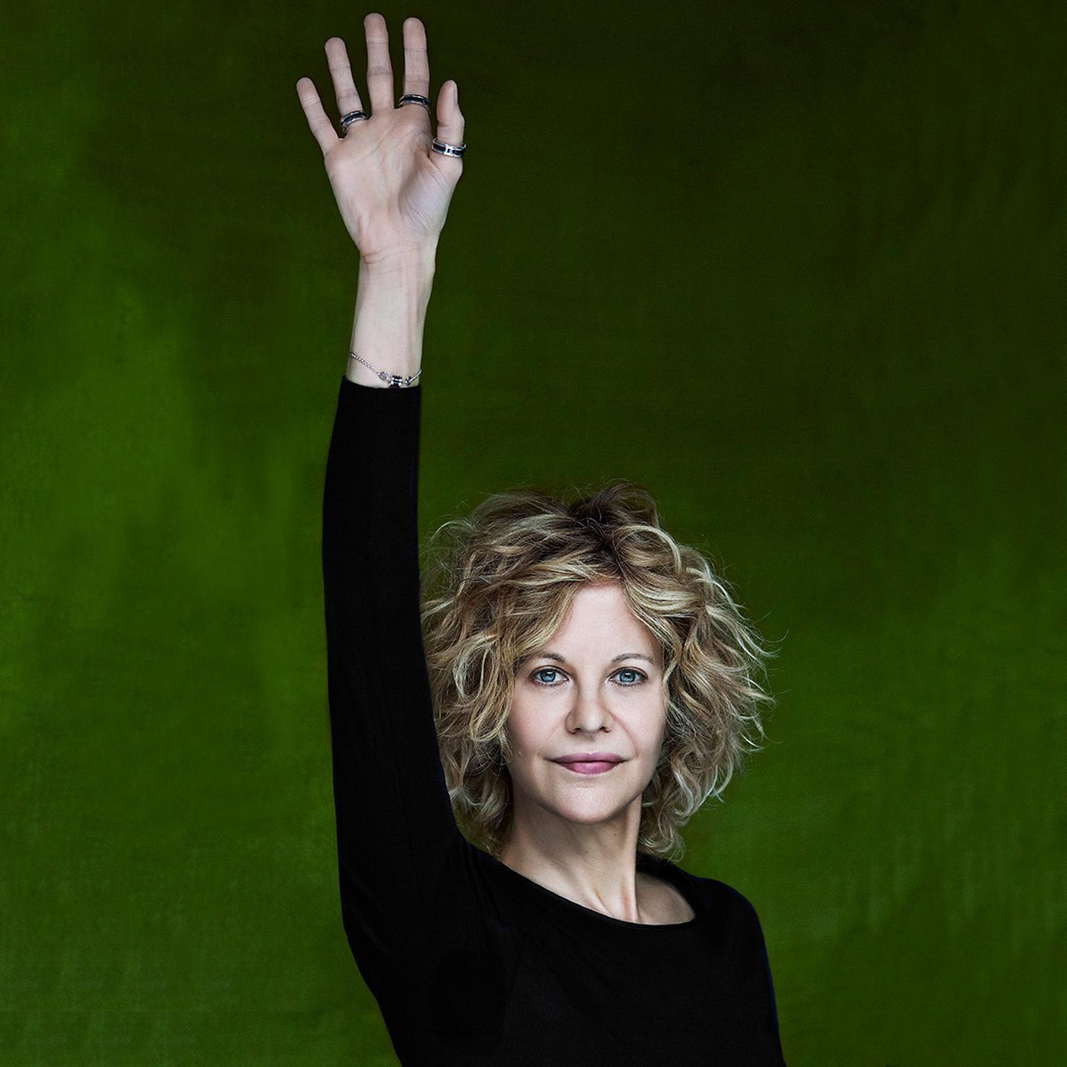 Meg Ryan supports Bulgari's #RAISEYOURHAND campaign