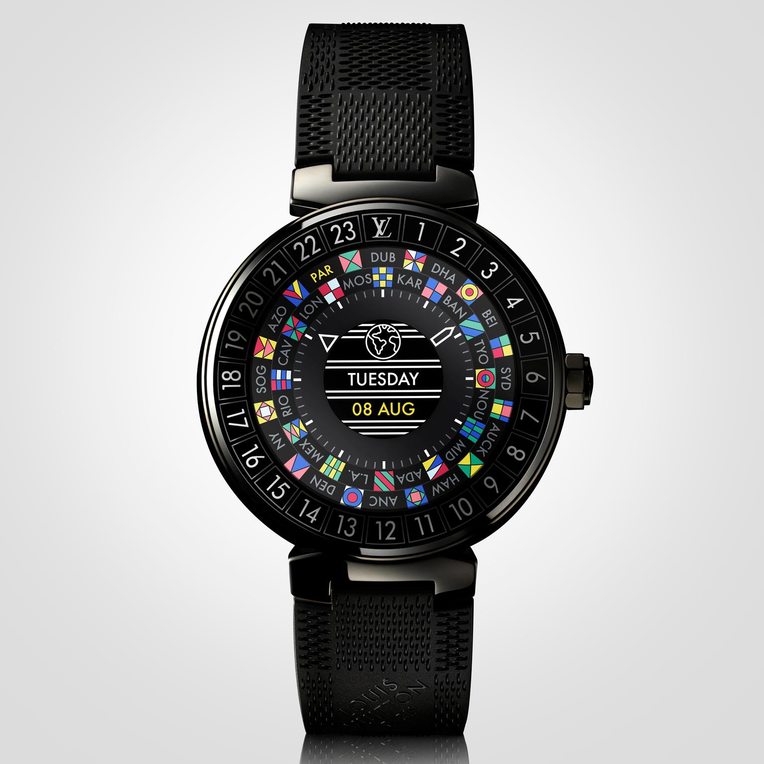 Louis Vuitton Introduces the Tambour Horizon Light Up Smartwatch